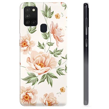 Etui TPU - Samsung Galaxy A21s - Kwiatowy