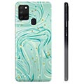 Etui TPU - Samsung Galaxy A21s - Zielona Mięta