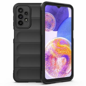 Samsung Galaxy A23 5G Etui z TPU Seria Rugged - Czerń