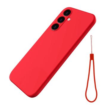 Samsung Galaxy A25 Etui z Płynnego Silikonu - Czerwień
