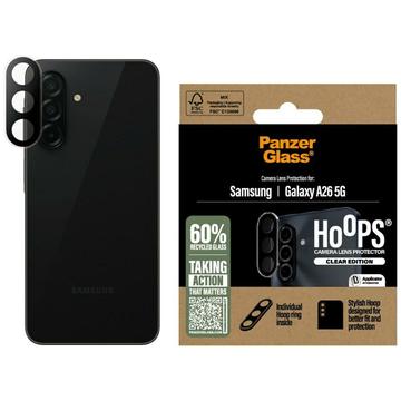 Osłona obiektywu aparatu Samsung Galaxy A26 PanzerGlass Hoops - Transparentny