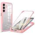 Samsung Galaxy A26 Etui z Serii 360 Protection - Róż / Przezroczyste