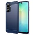 Samsung Galaxy A26 Szczotkowane Etui z TPU - Włókno Węglowe