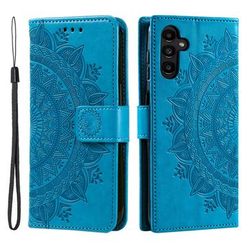 Etui z Portfelem z Serii Mandala do Samsung Galaxy A26 - Błękit