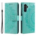 Etui z Portfelem z Serii Mandala do Samsung Galaxy A26 - Zieleń