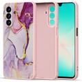 Samsung Galaxy A26 Etui z Silikonu Tech-Protect Icon - Marmur