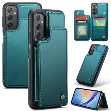 Etui Caseme C22 na karty RFID do Samsung Galaxy A34 5G - zielone