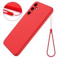 Samsung Galaxy A35 Etui z Płynnego Silikonu - Czerwień