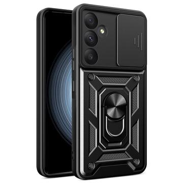 Samsung Galaxy A35 Hybrydowe Etui z Pierścieniem Obrotowym z Osłoną Aparatu