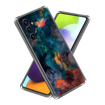 Samsung Galaxy A35 Stylish Ultracienkie Etui z TPU - Kolorowe Chmury