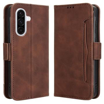 Etui portfelowe na karty Samsung Galaxy A36 - brązowe