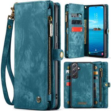 Samsung Galaxy A36 Wielofunkcyjny Pokrowiec-Portfel Caseme 008 2-w-1 - Błękit