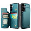 Etui Caseme C22 na karty RFID do Samsung Galaxy A36 - zielone