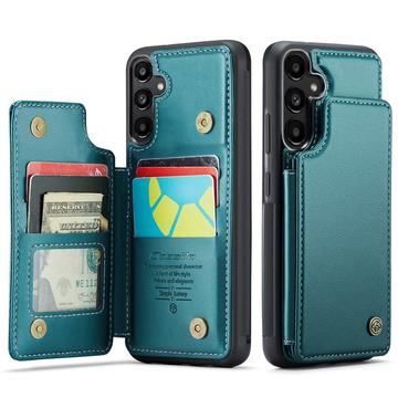 Etui Caseme C22 na karty RFID do Samsung Galaxy A36 - zielone