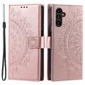 Samsung Galaxy A36 Etui z Portfelem z Serii Mandala