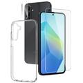 Zestaw ochronny Samsung Galaxy A36 Northjo 3 w 1 - przezroczysty