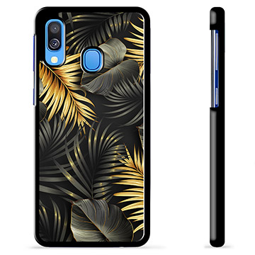 Obudowa Ochronna - Samsung Galaxy A40 - Złote Liście