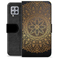 Etui Portfel Premium - Samsung Galaxy A42 5G - Mandala