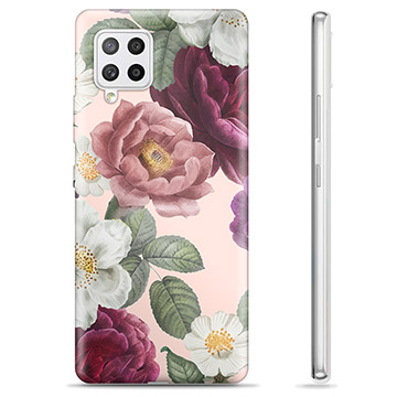 Etui TPU - Samsung Galaxy A42 5G - Romantyczne Kwiaty