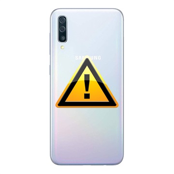 Naprawa Klapki Baterii Samsung Galaxy A50 - Biel