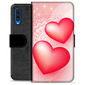 Etui Portfel Premium - Samsung Galaxy A50 - Miłość