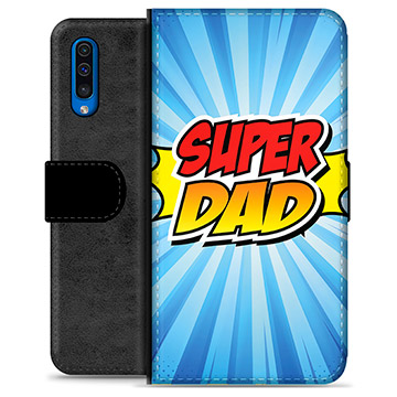 Etui Portfel Premium - Samsung Galaxy A50 - Super Dad