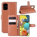 Samsung Galaxy A51 5G Etui z Portfelem z Magnetycznym Zamknięciem