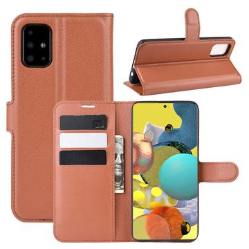 Samsung Galaxy A51 5G Etui z Portfelem z Magnetycznym Zamknięciem