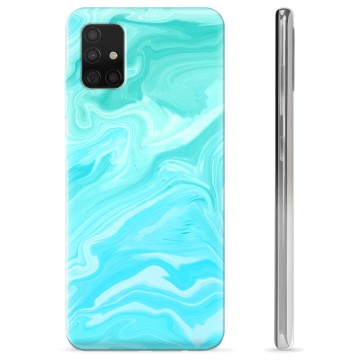 Etui TPU - Samsung Galaxy A51 - Błękitny Marmur