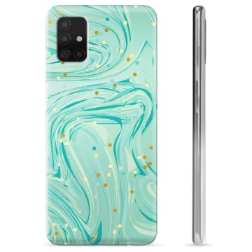 Etui TPU - Samsung Galaxy A51 - Zielona Mięta