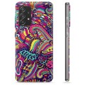 Etui TPU - Samsung Galaxy A52 5G, Galaxy A52s - Abstrakcyjne Kwiaty