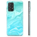 Etui TPU - Samsung Galaxy A52 5G, Galaxy A52s - Błękitny Marmur