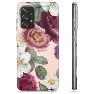 Etui TPU - Samsung Galaxy A52 5G, Galaxy A52s - Romantyczne Kwiaty