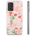 Etui TPU - Samsung Galaxy A52 5G, Galaxy A52s - Kwiaty Akwarelowe