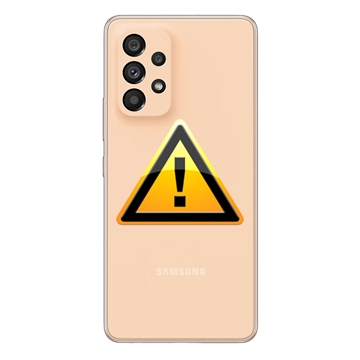 Naprawa Klapki Baterii Samsung Galaxy A53 5G - Peach