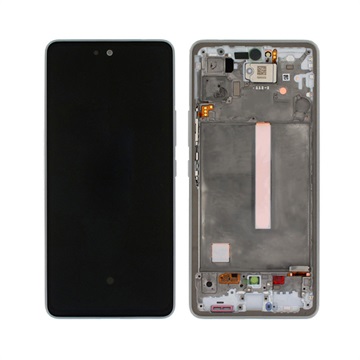 Samsung Galaxy A53 5G Panel Przedni i Wyświetlacz LCD GH82-28024B - Biel