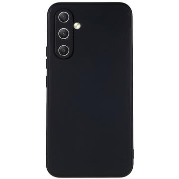 Matowy Pokrowiec z TPU Anti-Fingerprint Samsung Galaxy A54 5G - Czarny