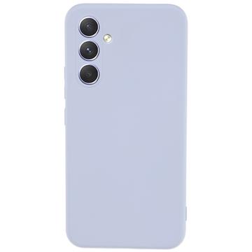 Matowy Pokrowiec z TPU Anti-Fingerprint Samsung Galaxy A54 5G - Jasny Fiolet