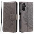 Etui z Portfelem z Serii Mandala do Samsung Galaxy A55 - Szary