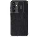 Etui z Klapką Nillkin Qin Pro do Samsung Galaxy A55 - Czerń