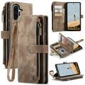 Samsung Galaxy A56 Wielofunkcyjne Etui-Portfel Caseme C30 - Brąz