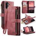 Samsung Galaxy A56 Wielofunkcyjne Etui-Portfel Caseme C30 - Czerwień