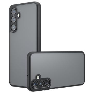 Samsung Galaxy A56 Matowe Mrożone Etui Hybrydowe - czarny