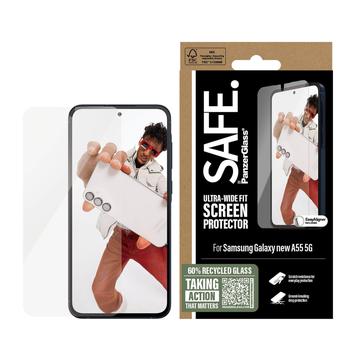 Ochraniacz ekranu Samsung Galaxy A56 PanzerGlass Safe Ultra-Wide Fit - 9H - przezroczysty
