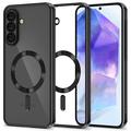 Samsung Galaxy A56 Tech-Protect MagFlex Etui - kompatybilny z MagSafe - przezroczysty / czarny
