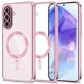 Samsung Galaxy A56 Tech-Protect MagFlex Etui - kompatybilny z MagSafe - Różowe Złoto