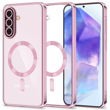 Samsung Galaxy A56 Tech-Protect MagFlex Etui - kompatybilny z MagSafe - Różowe Złoto