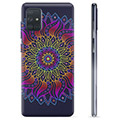 Etui TPU - Samsung Galaxy A71 - Kolorowa Mandala