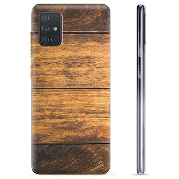 Etui TPU - Samsung Galaxy A71 - Drewno