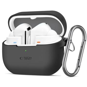 Etui na haczyk silikonowy Samsung Galaxy Buds3/Buds3 Pro/Buds3 FE Tech-Protect - Czarny